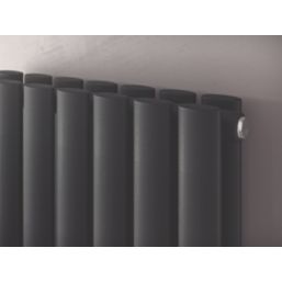 Ximax Fortuna 1800mm x 294mm 2962BTU Anthracite Vertical Designer Radiator