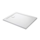 Mira Flight Low Rectangular Shower Tray White 1000mm x 760mm x 40mm