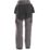 Hard Yakka Toughmaxx Lite Holster Work Trousers Graphite 30" W 32.5" L