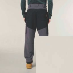 Hard Yakka Toughmaxx Lite Holster Work Trousers Graphite 30" W 32.5" L