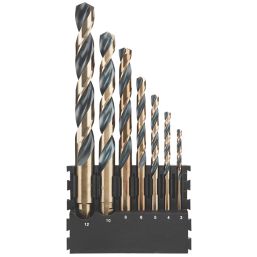 DeWalt Black & Gold Triangle Shank Multi-Material Drill Bit Set 7 Pieces