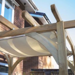 Forest Ultima 8' x 8' (Nominal) Flat Timber Pergola