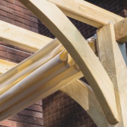 Forest Ultima 8' x 8' (Nominal) Flat Timber Pergola