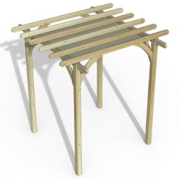 Forest Ultima 8' x 8' (Nominal) Flat Timber Pergola