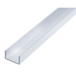Rothley Aluminium U-Profile 1m x 20mm x 12mm