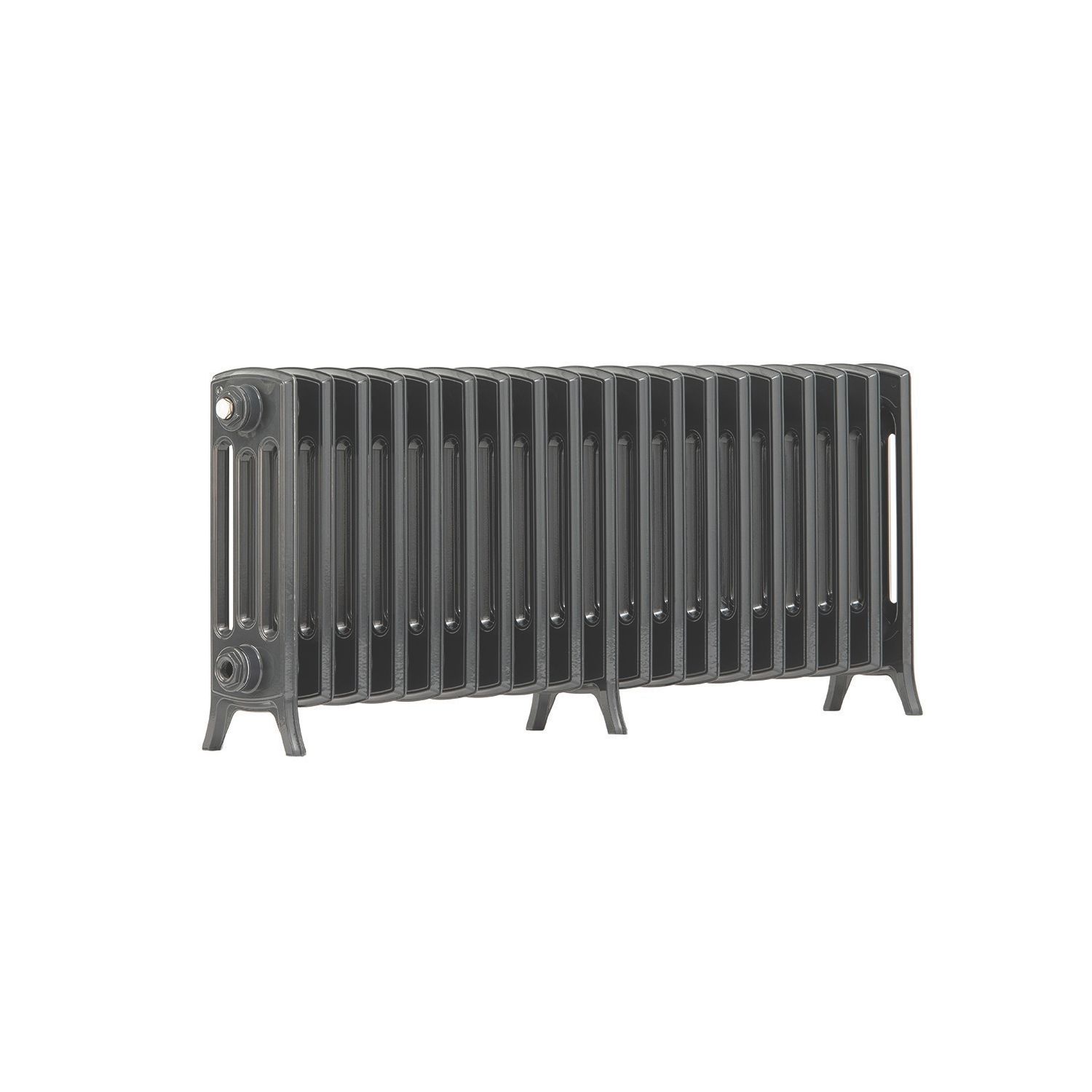 Arroll Edwardian 450mm x 1142mm 3557BTU Anthracite Horizontal Designer Radiator (956KY)