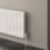 Reina Casina 600mm x 1230mm 4573BTU White Horizontal Aluminium Radiator