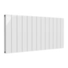 Reina Casina 600mm x 1230mm 4573BTU White Horizontal Aluminium Radiator