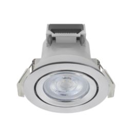 LAP Ubertas Tilt  LED Downlight Polished Chrome 4W 420lm