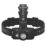 LEDlenser MH8 Rechargeable LED Head Torch Black 40 - 600lm