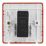 Arlec  1-Gang 2-Way LED Dimmer Switch  Red