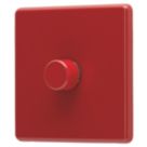 Arlec  1-Gang 2-Way LED Dimmer Switch  Red