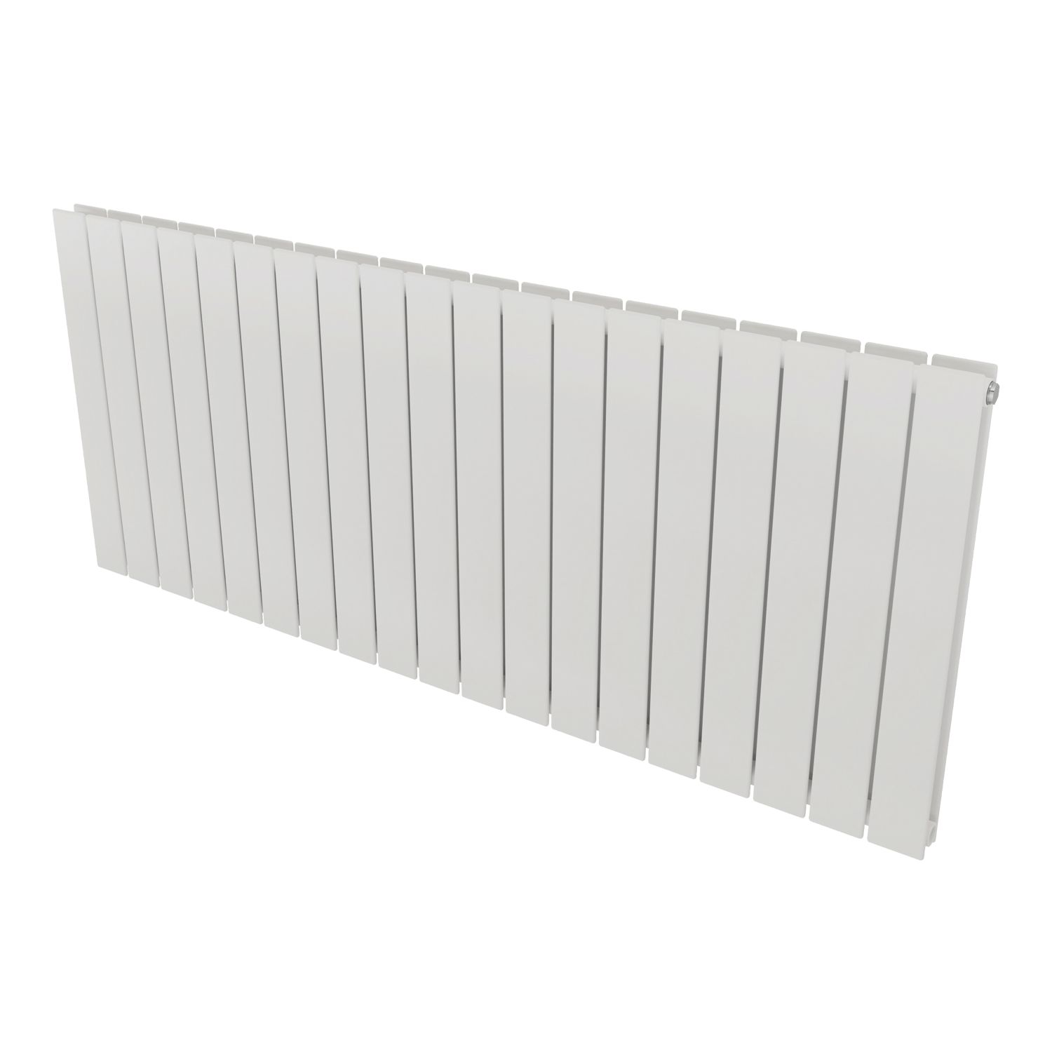 Ximax Oceanus 600mm x 1420mm 4635BTU White Horizontal Designer Radiator (956TR)