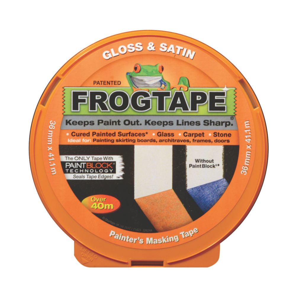 Frogtape Painters Multi-Surface 21-Day Masking Tape 41m x 36mm - Screwfix