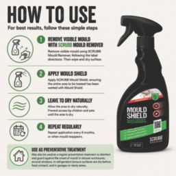 Scrubb   Mould Shield Bleach-Free Mould Killer & Inhibitor 500ml