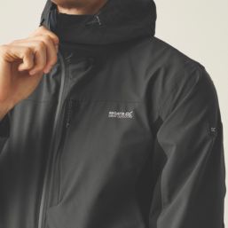 Regatta Birchdale II Waterproof & Breathable Jacket Black Medium Size 45" Chest