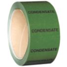 Essentials Condensate Pipe Marking Tape Green 33m x 50mm