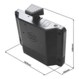 Smith & Locke   Fire Door Retainer Black