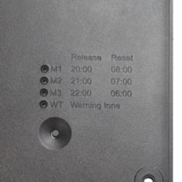 Smith & Locke   Fire Door Retainer Black