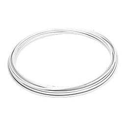 Hep2O HXX25/10W Push-Fit Polybutylene Barrier Coil Pipe 10mm x 25m White