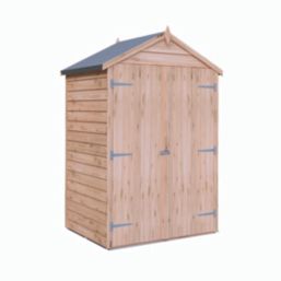 Shire  4' x 3' (Nominal) Apex Overlap Timber Garden Store