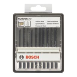 Bosch  2.607.010.540 Wood Jigsaw Blade Set 10 Pieces