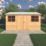 Shire  15' x 10' 6" (Nominal) Apex Tongue & Groove Timber Workshop with Assembly