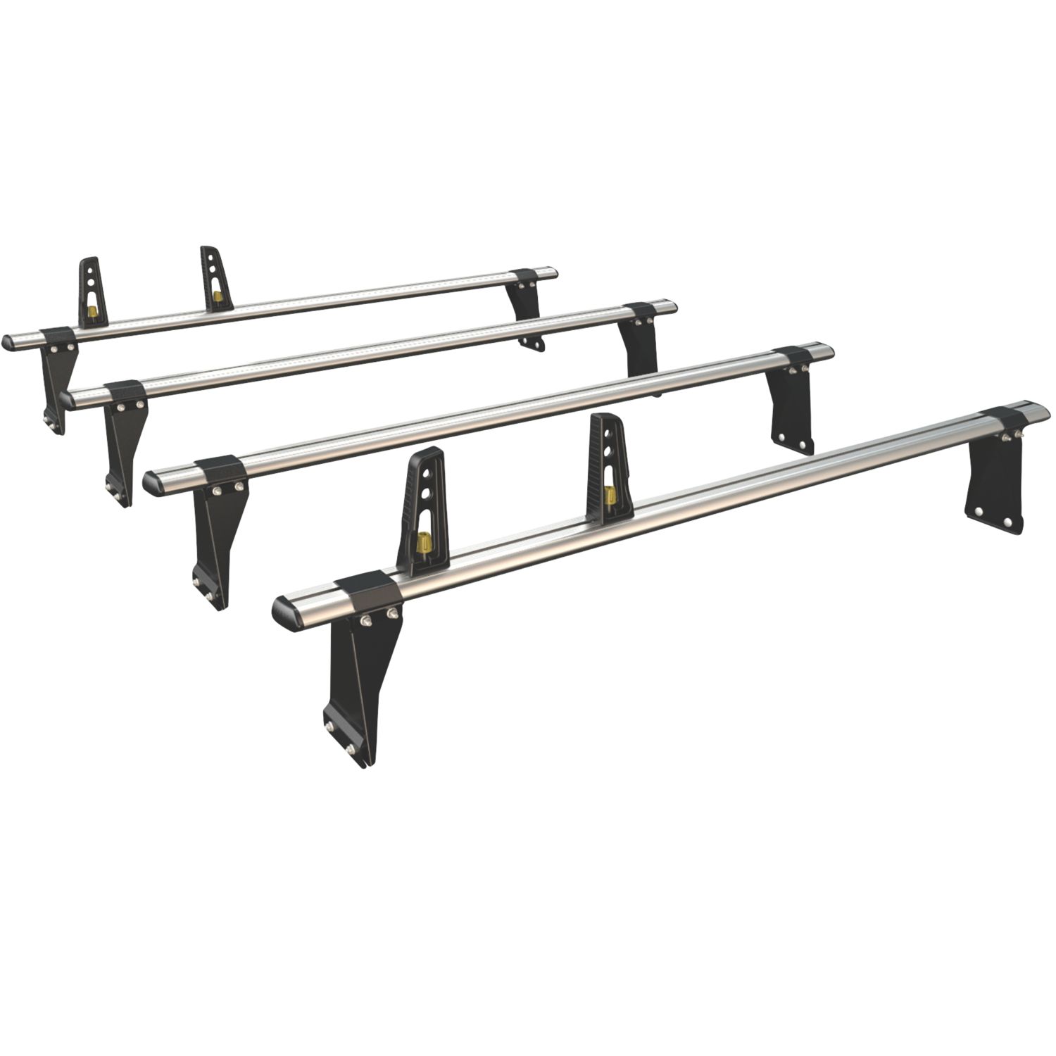 Van Guard VG281-4 Land Rover Defender 1983 on ULTI Van Roof Bars 1570mm (9579T)