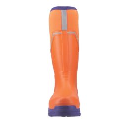 Muck Boots Grit S5 Size 8  Orange  Safety Wellies