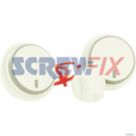 Vaillant 0020048920 Knobs, white 3 Pack