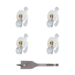 Bullfix Mirror/Picture Fixing Kit For Plasterboard - Pack of 4