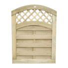 Forest Europa Prague Garden Gate 900mm x 1200mm Natural Timber