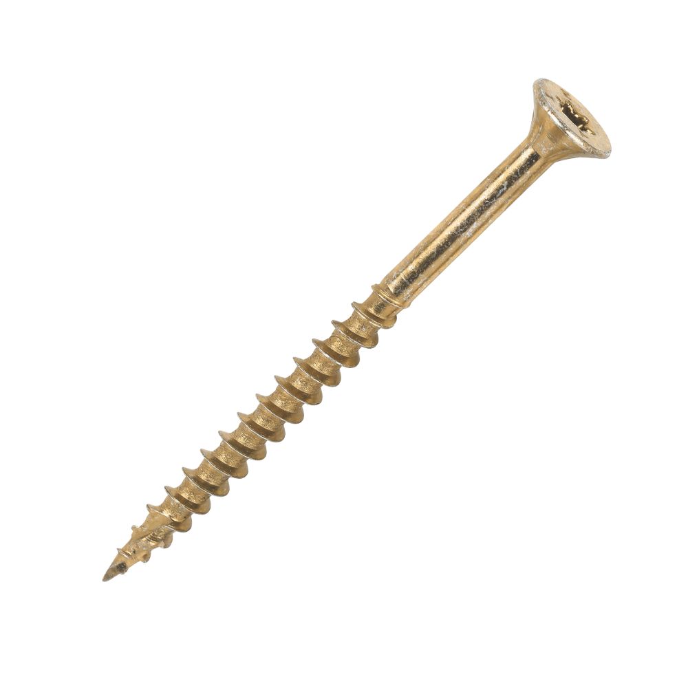 Timco C2 Clamp-Fix TX Double-Countersunk  Multipurpose Clamping Screws 8mm x 120mm 50 Pack