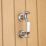 Hardware Solutions Door Knocker Doctor Satin Chrome 85mm x 176mm