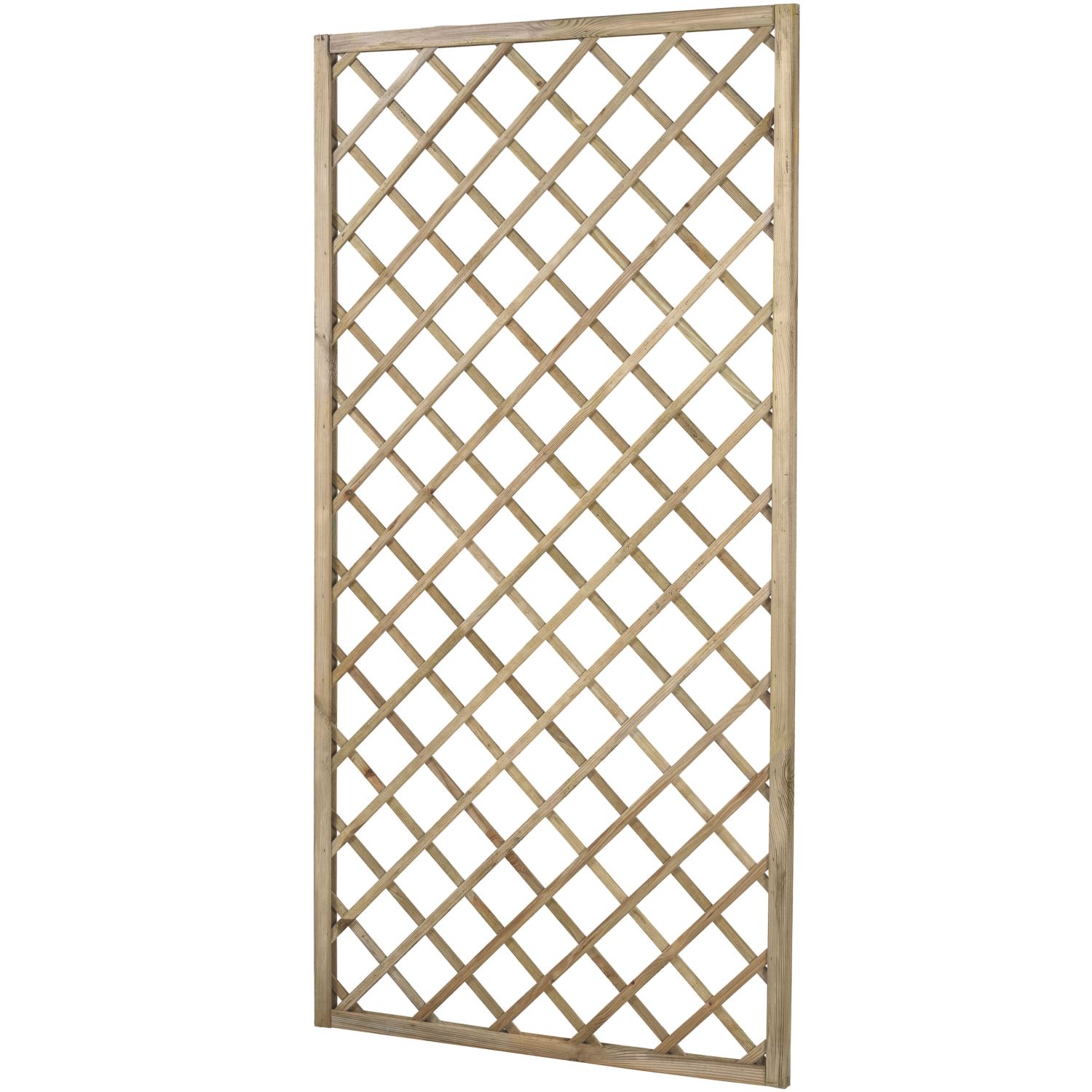 Forest Hidcote Softwood Rectangular Garden Trellis 3' x 6' 4 Pack (957KP)