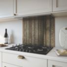 Wilsonart Rustic Ember Brown Splashback 600mm x 800mm x 4mm