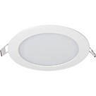 Luceco ECO Circular Fixed  LED Low Profile Slimline Downlight White 9W 720lm