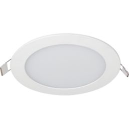 Luceco ECO Circular Fixed  LED Low Profile Slimline Downlight White 9W 720lm