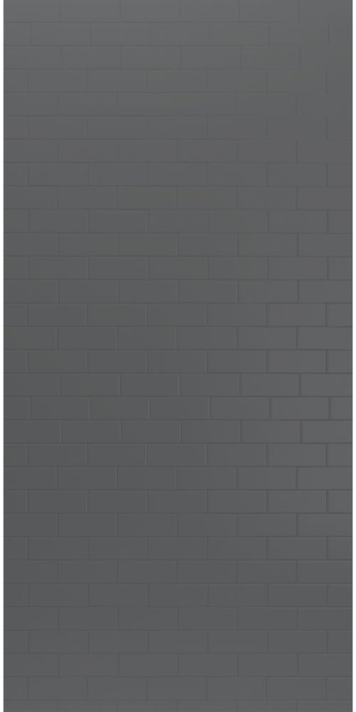 Splashwall  Composite Splashback Gloss Grey 1220mm x 2440mm x 3mm - 4
