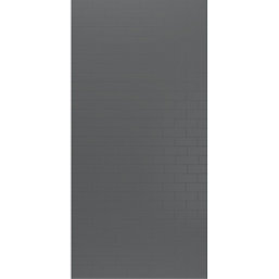 Splashwall  Composite Splashback Gloss Grey 1220mm x 2440mm x 3mm