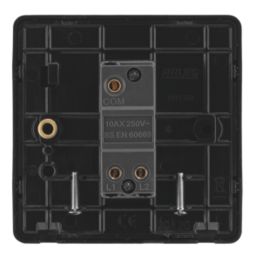 Arlec  10A 1-Gang 2-Way Light Switch  Charcoal