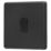Arlec  10A 1-Gang 2-Way Light Switch  Charcoal