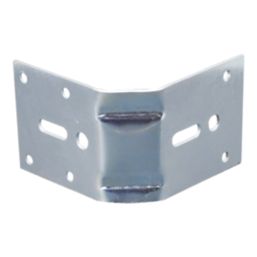 Essentials Angle Bracket Silver 75mm x 75mm x 55mm