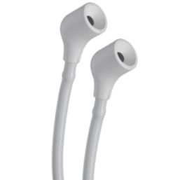 Croydex  Bath & Basin Spray White 14mm x 1000mm