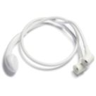 Croydex  Bath & Basin Spray White 14mm x 1000mm