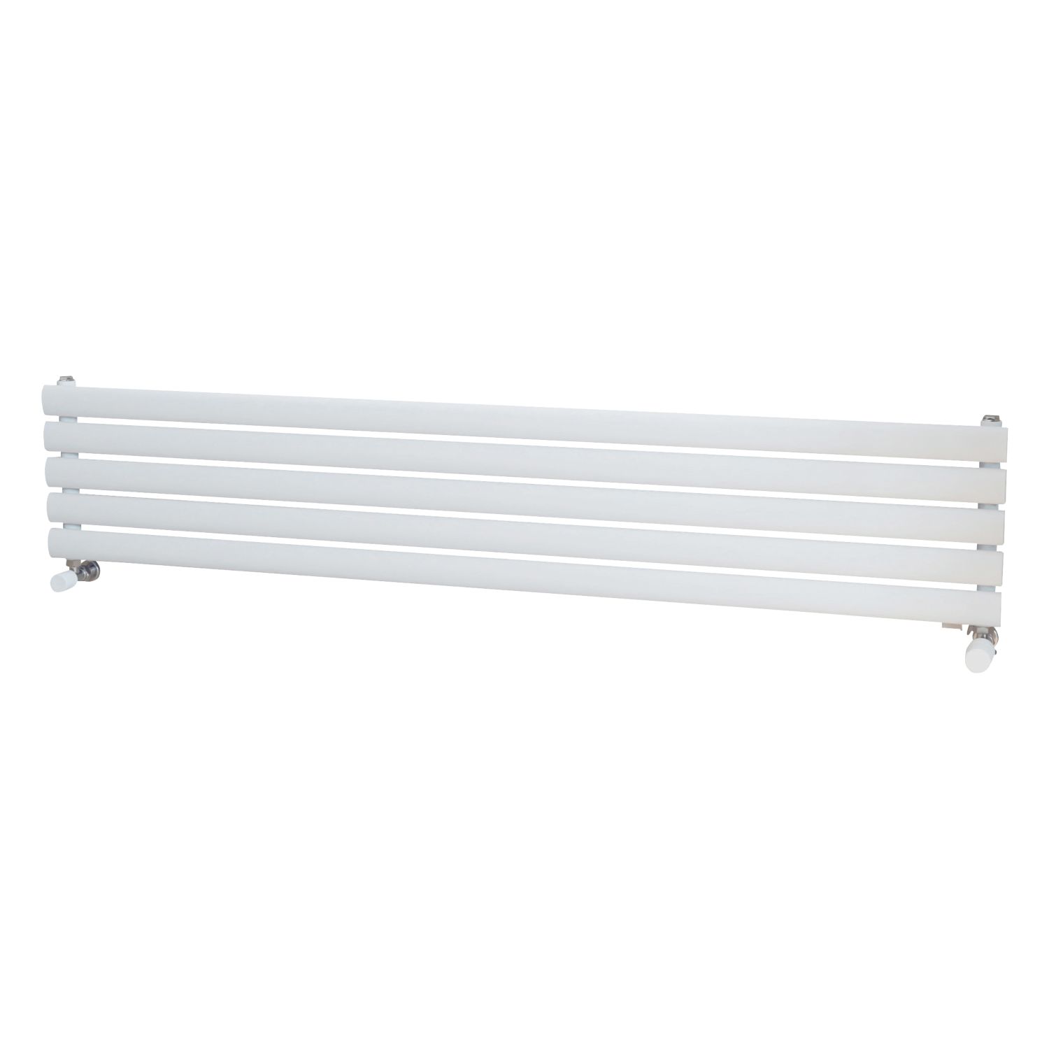 Ximax Fortuna 294mm x 1500mm 1689BTU White Horizontal Designer Radiator (957TR)