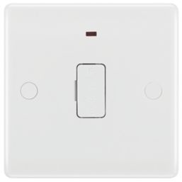 British General  13A Unswitched Fused Spur with LED White