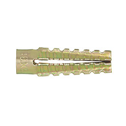Rawlplug  Metal Wall Plugs 6mm x 32mm 50 Pack