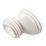 Flomasta  Rigid 40mm Offset Pan Connector White 113mm