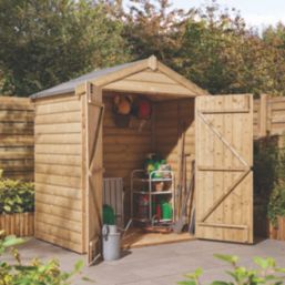 Rowlinson  6' x 4' (Nominal) Apex Shiplap Timber Shed